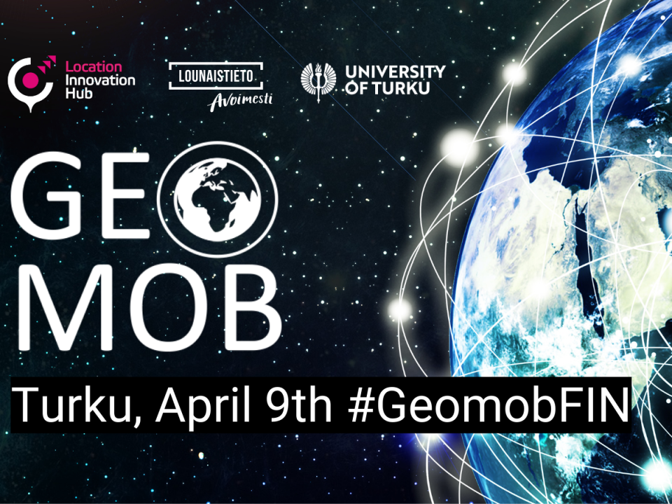 Geomob in Turku, April 9th.