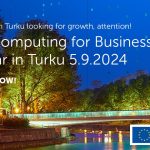 Supercomputing for Business seminar in Turku, 5.9.2024.