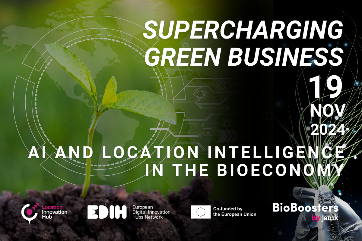 Supercharging Green Business: AI and Location Intelligence in the Bioeconomy.