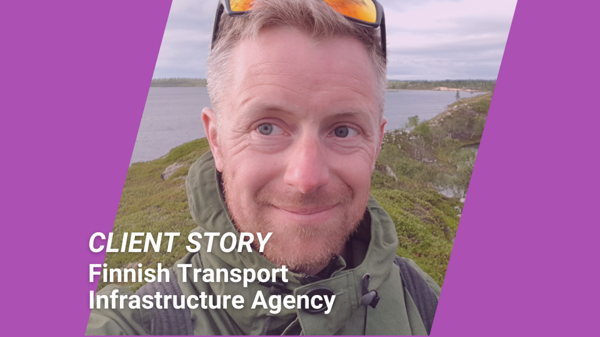 Client Story: Finnish transport infrastructure agency.