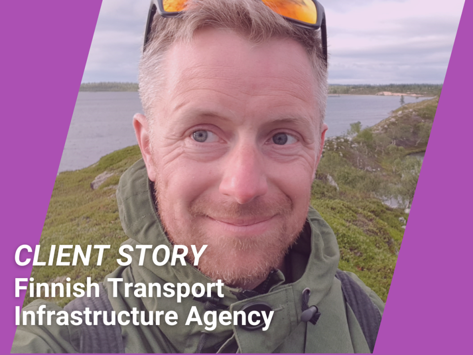 Client Story: Finnish transport infrastructure agency.