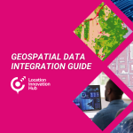 The cover of geospatial data integration guide.