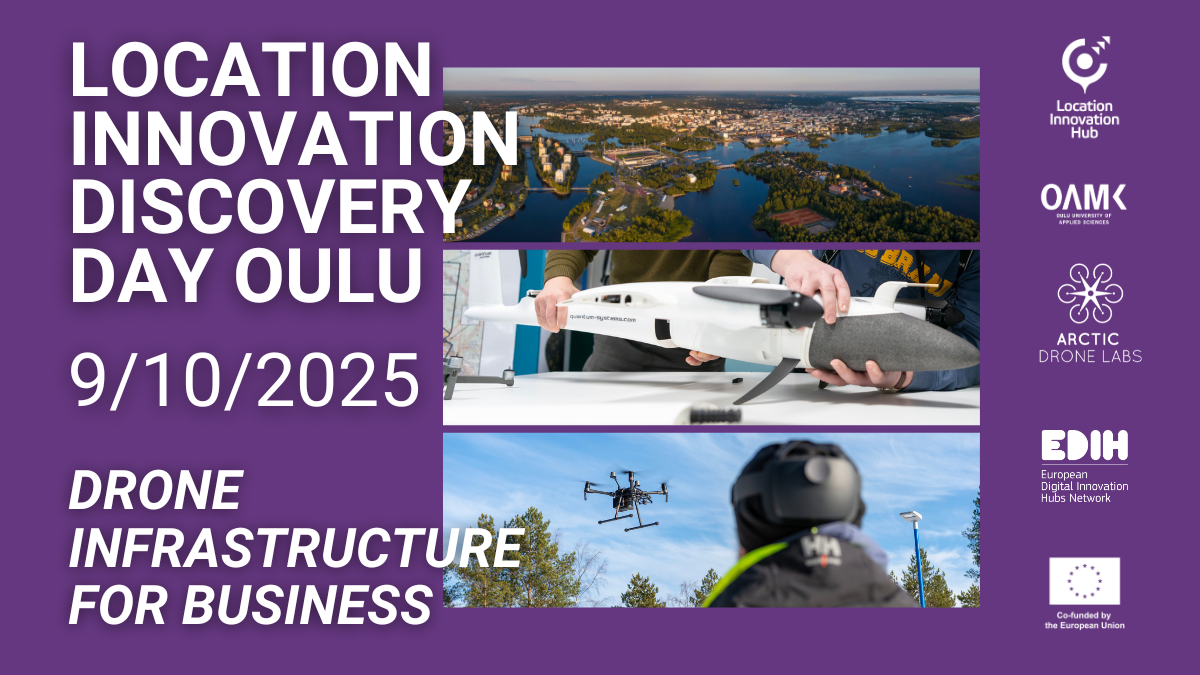 Location Innovation Discovery day in Oulu, 9 October 2025.
